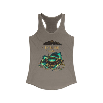 Enter The Glow Women's Ideal Racerback Tank