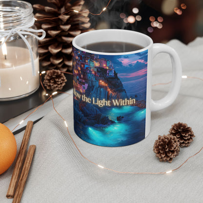 Follow The Light Within - 2 Ceramic Mug (11oz/15oz)