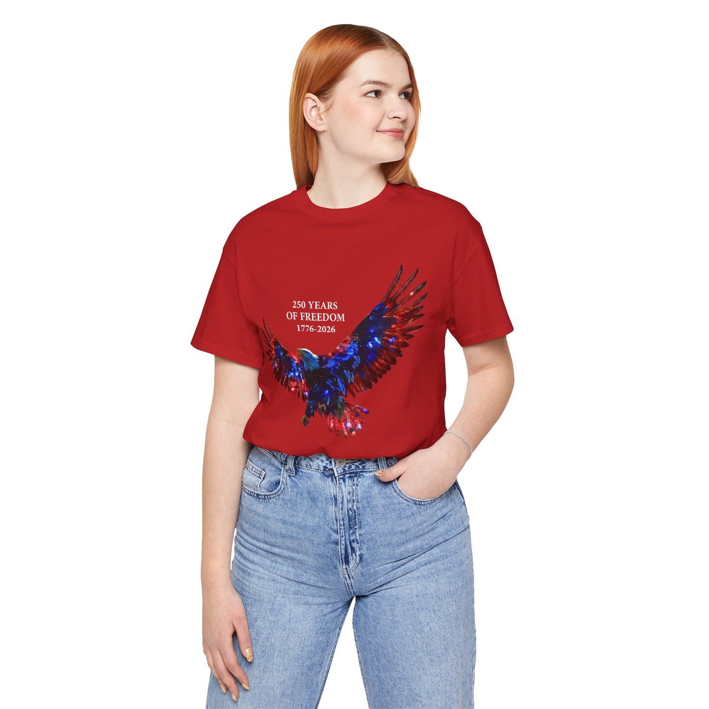 250 Years of Freedom 1776-2026 Independence Day USA Unisex Tee