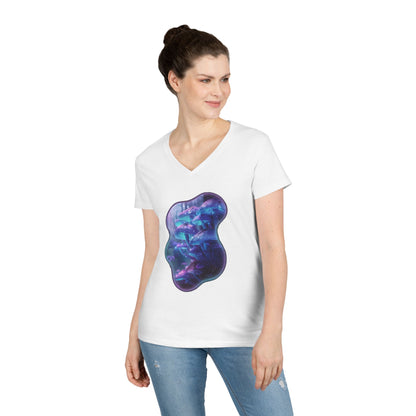 Be The Light of The World Women's V-Neck Tee
