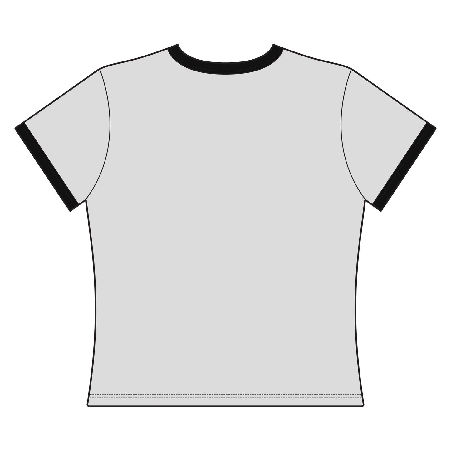 The Lightening City At The Coast Women's Ringer Tee