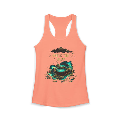 Enter The Glow Women's Ideal Racerback Tank