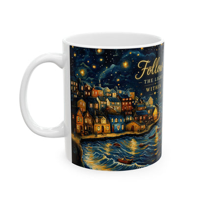 Follow The Light Within Ceramic Mug (11oz/15oz)