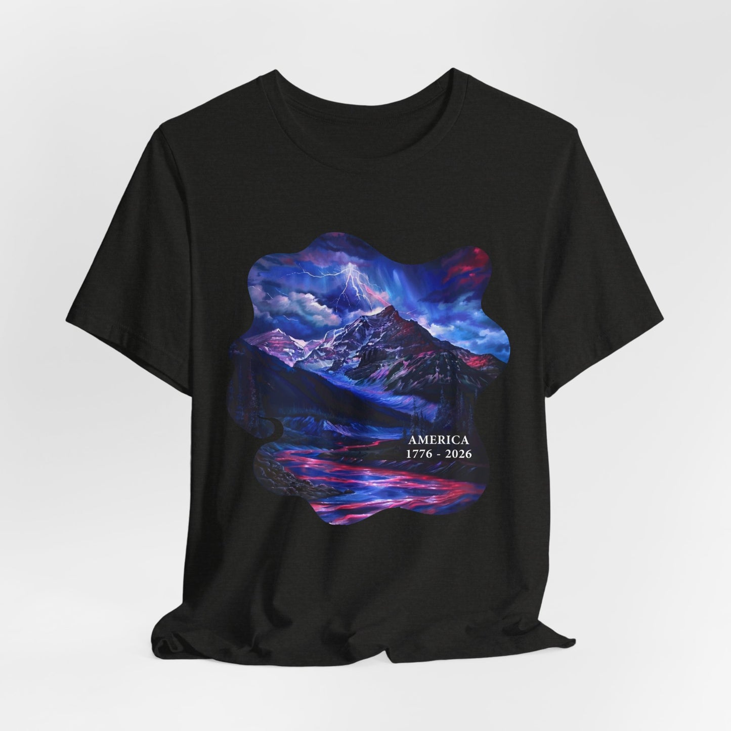 America 1776-2026 Independence Day USA Unisex Tee