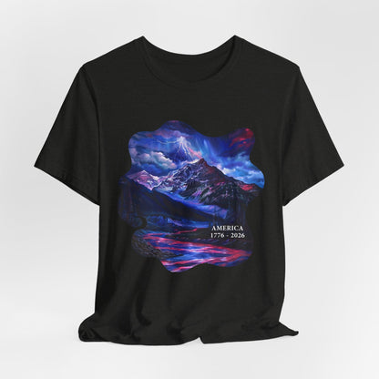 America 1776-2026 Independence Day USA Unisex Tee