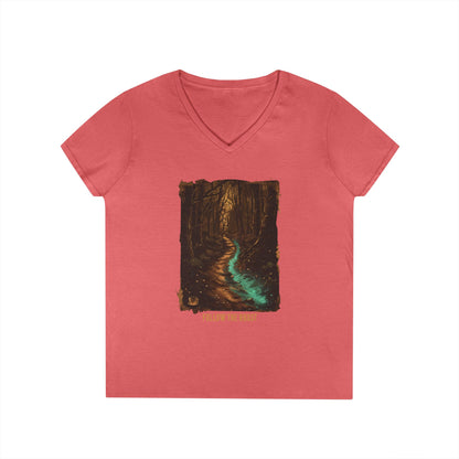 Follow The Roast Women's V-Neck Tee