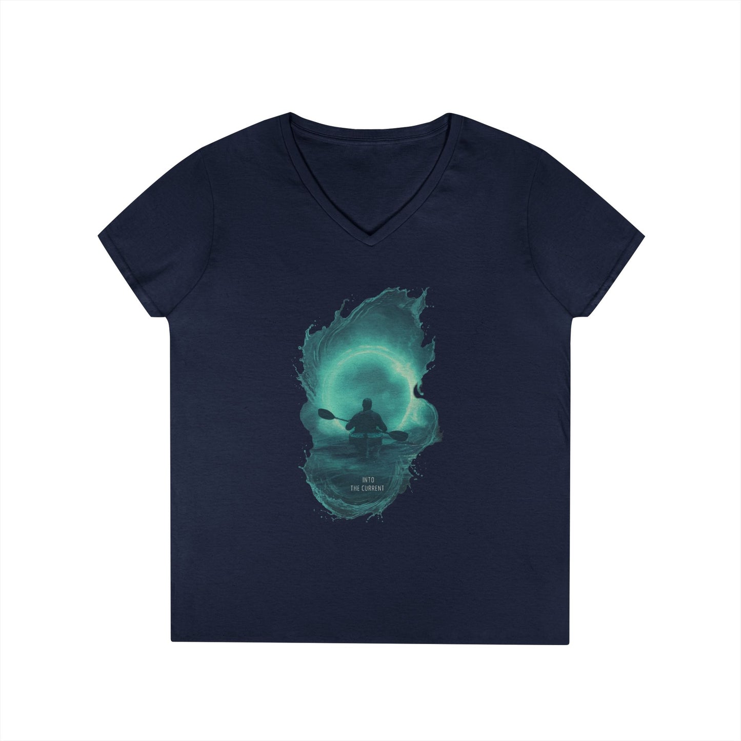 Into The Current Women's V-Neck Tee