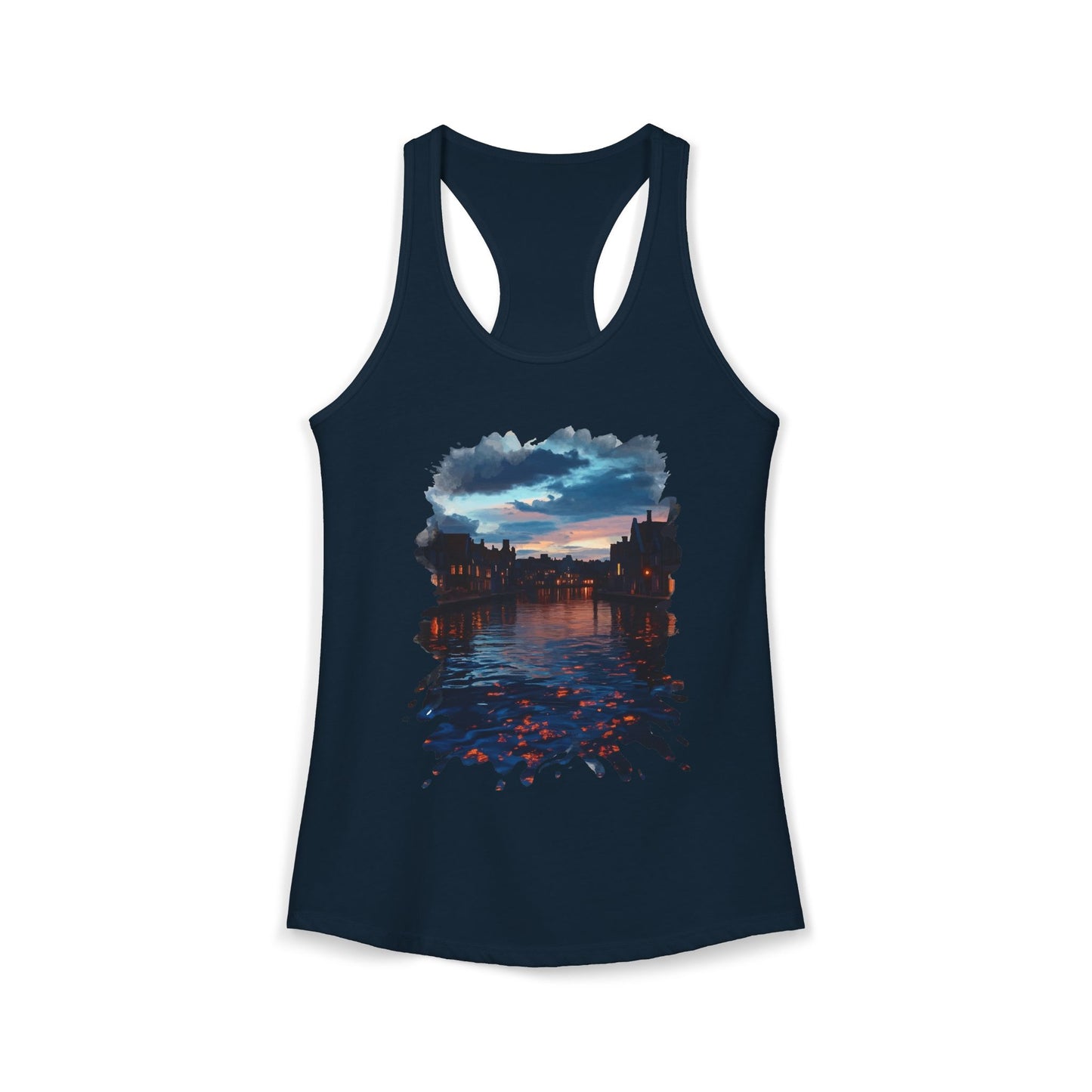 The Glowing Path Women's Ideal Racerback Tank