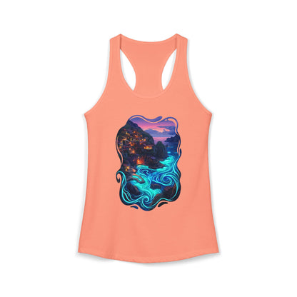 Light In The Sea Women's Ideal Racerback Tank