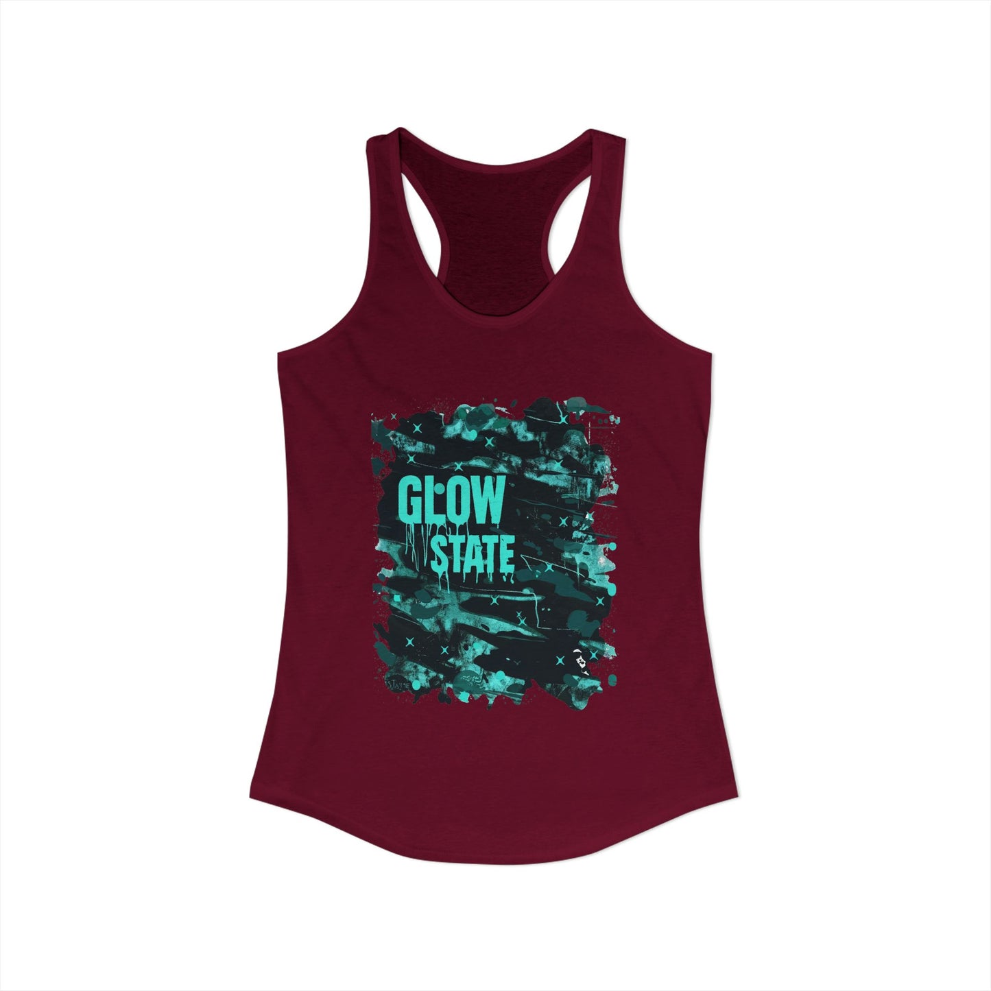 Glow State Women's Ideal Racerback Tank