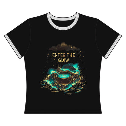Enter The Glow Women's Ringer Tee