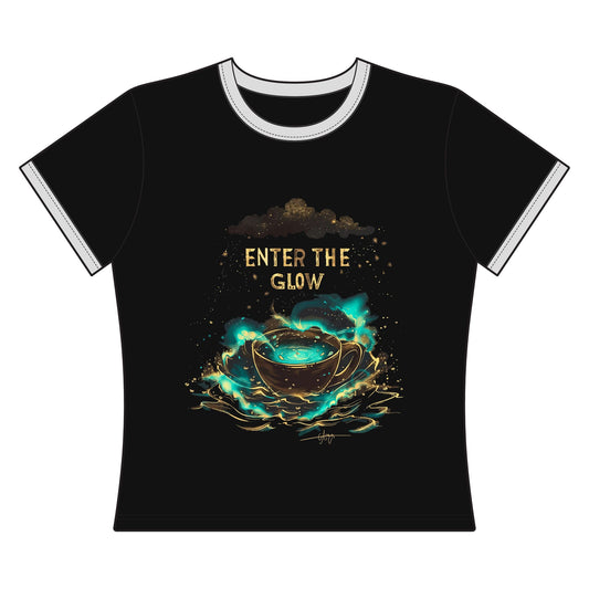 Enter The Glow Women's Ringer Tee