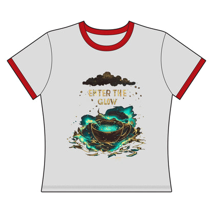 Enter The Glow Women's Ringer Tee