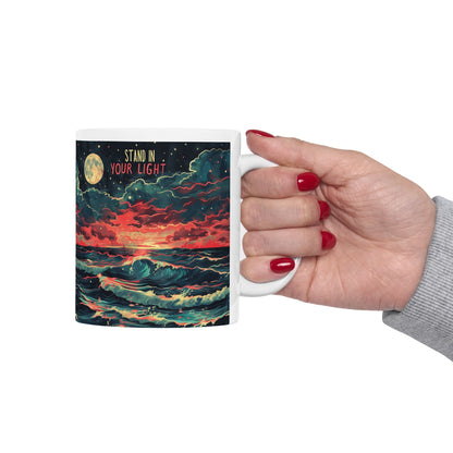 Stand In Your Light Ceramic Mug (11oz/15oz)