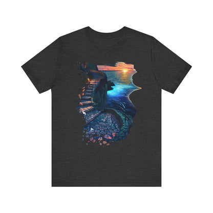 The Glowing Path Unisex Tee