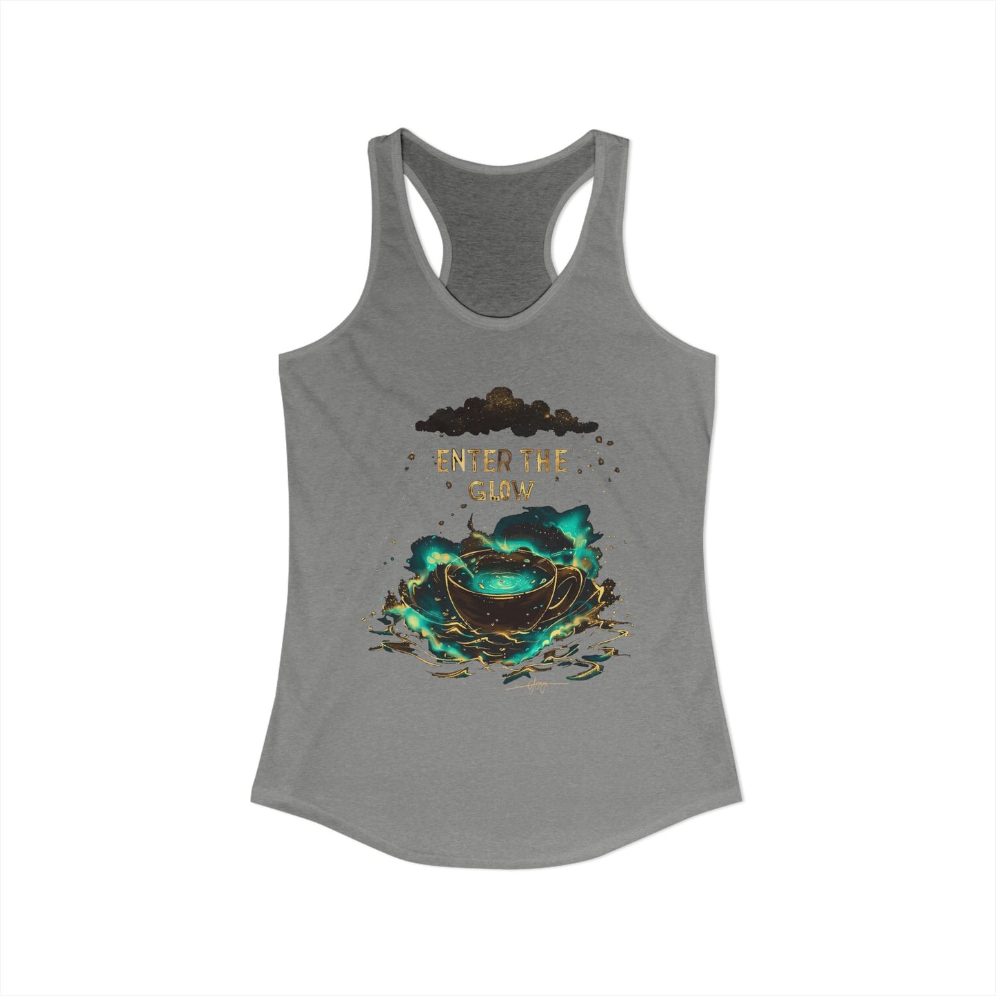 Enter The Glow Women's Ideal Racerback Tank