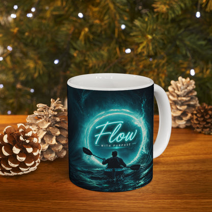 Flow Your Purpose Ceramic Mug (11oz/15oz)
