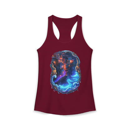 A Glowing Shore Women's Ideal Racerback Tank