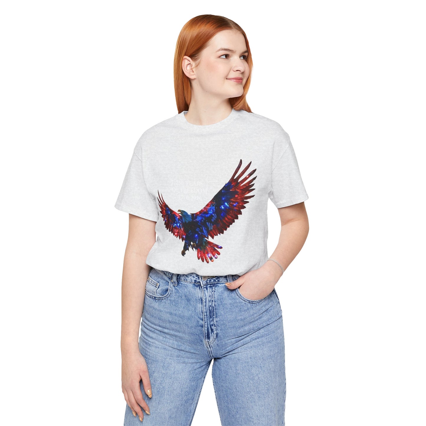 250 Years of Freedom 1776-2026 Independence Day USA Unisex Tee