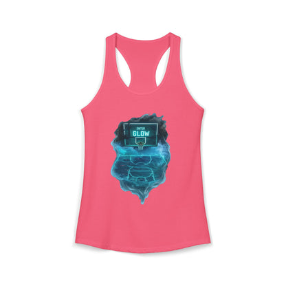 Enter The Glow Women's Ideal Racerback Tank