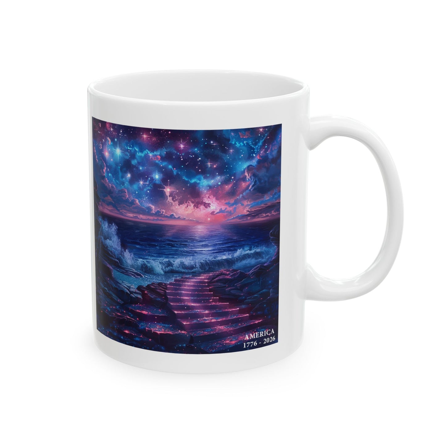 America's Legacy 1776-2026 Independence Day USA Ceramic Mug (11oz/15oz)