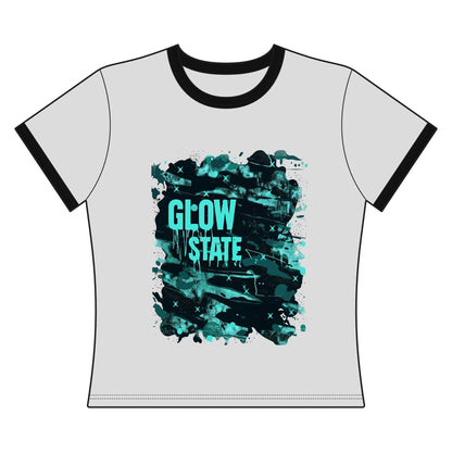 Glow State Women's Ringer Tee
