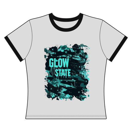Glow State Women's Ringer Tee