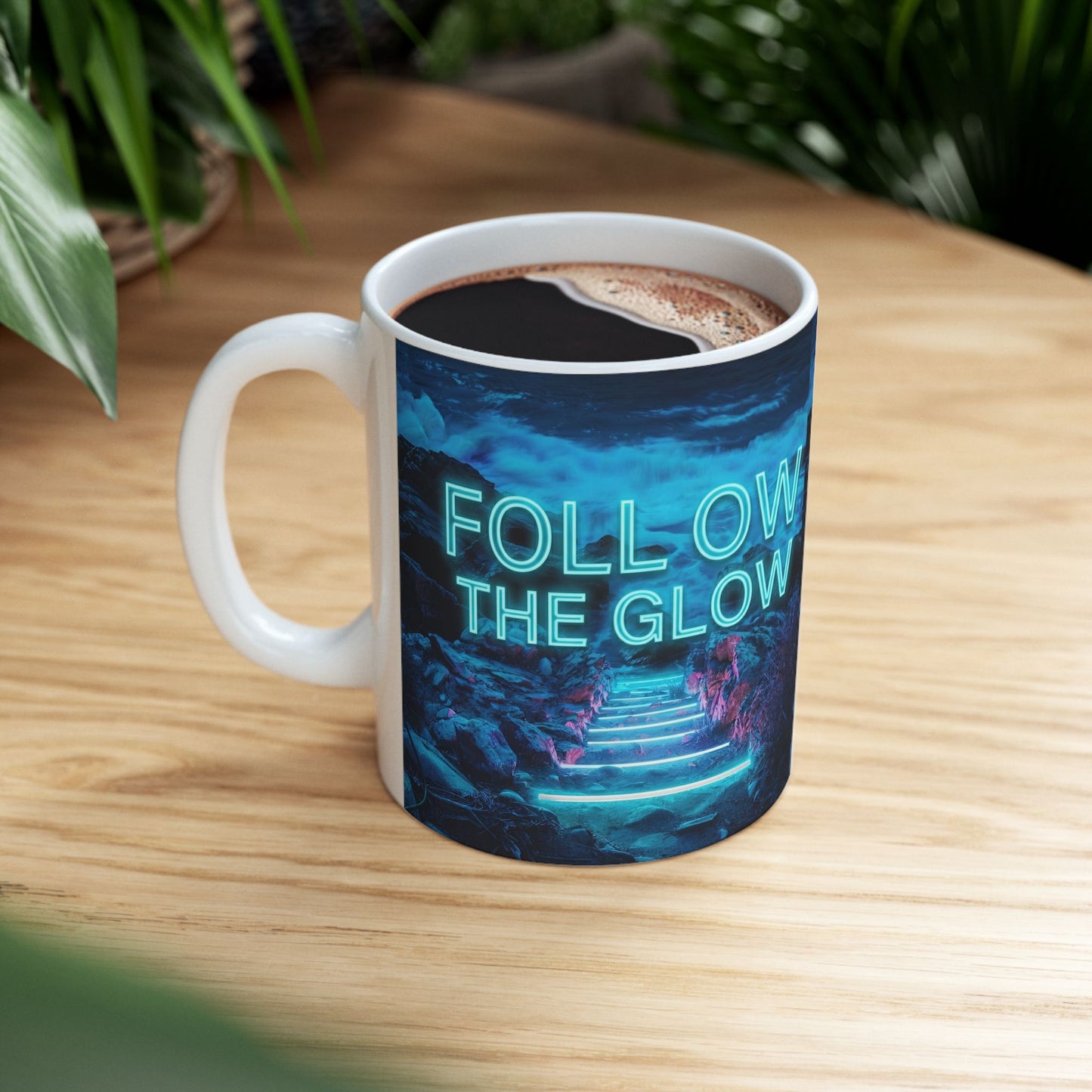 Follow The Glow Ceramic Mug (11oz/15oz)
