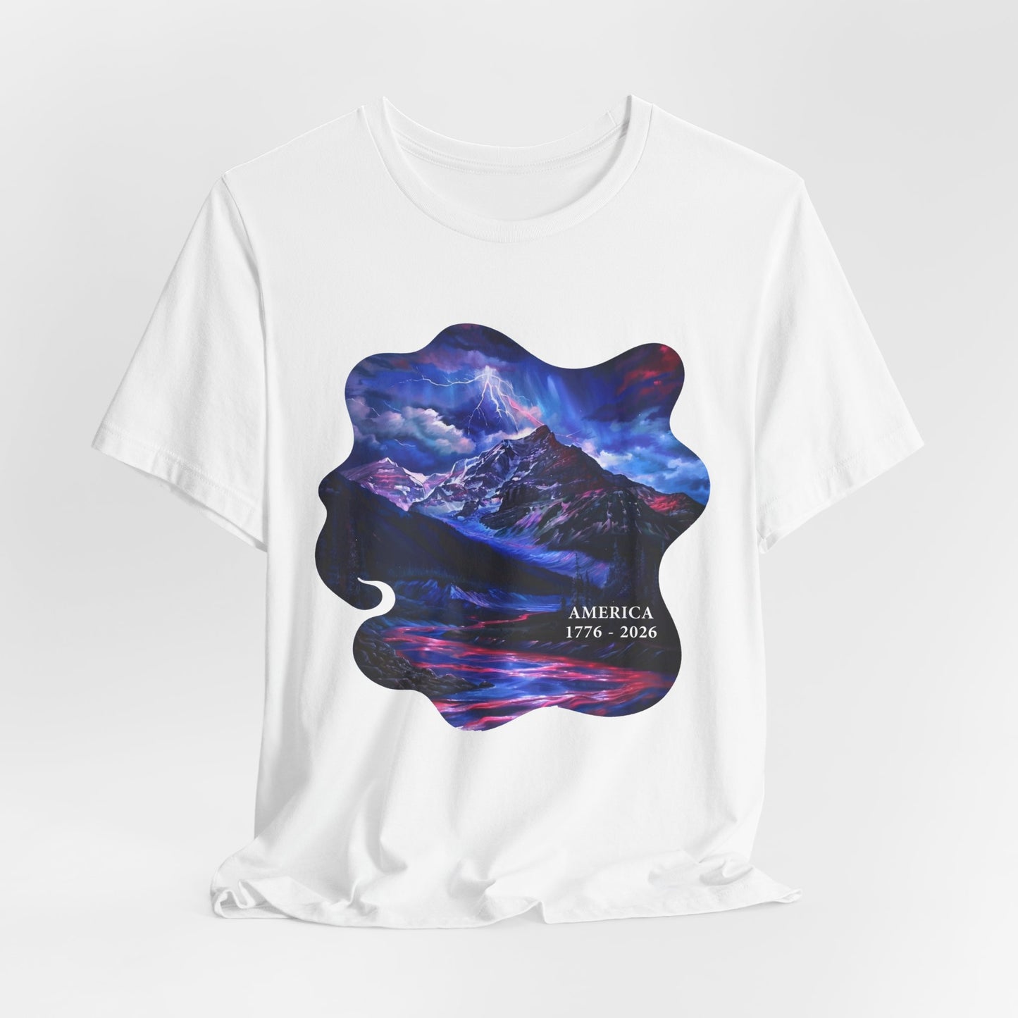 America 1776-2026 Independence Day USA Unisex Tee