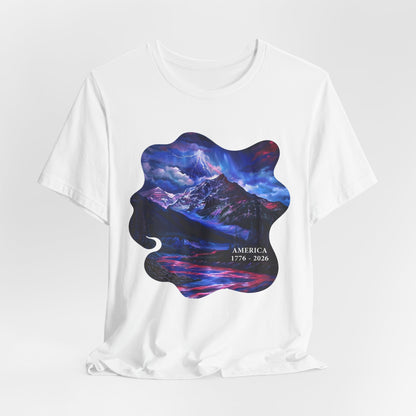 America 1776-2026 Independence Day USA Unisex Tee