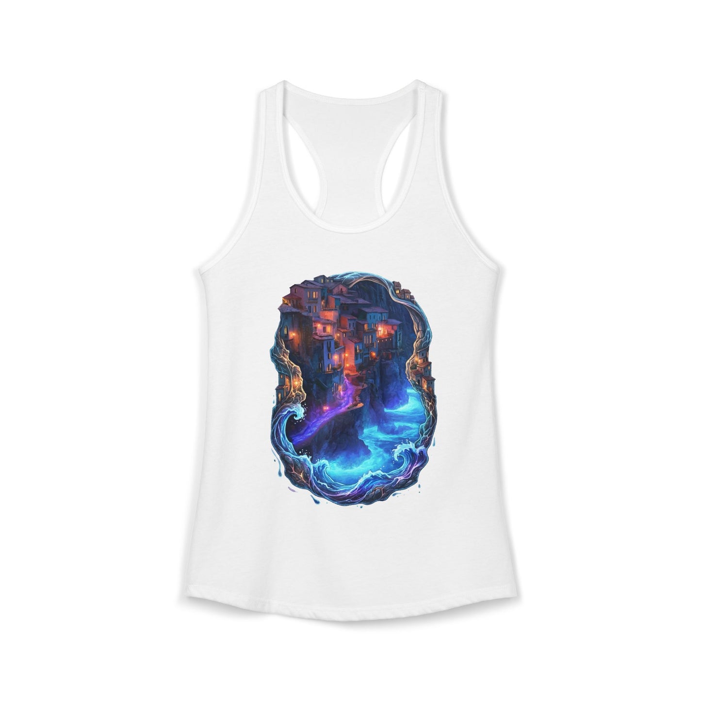 A Glowing Shore Women's Ideal Racerback Tank