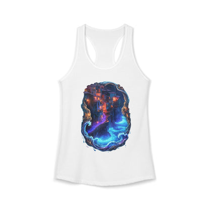 A Glowing Shore Women's Ideal Racerback Tank