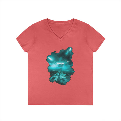 Dream In Light Women's V-Neck Tee