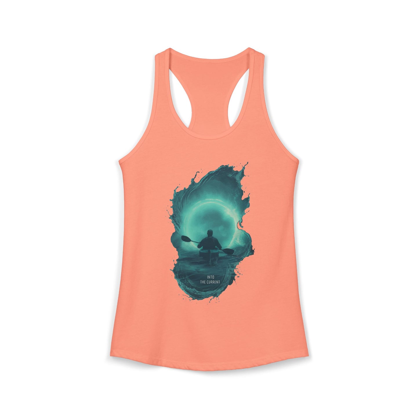 Into The Current Women's Ideal Racerback Tank