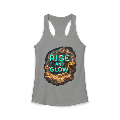 Rise And Glow Women's Ideal Racerback Tank