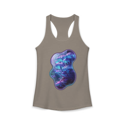 Be The Light of The World Women's Ideal Racerback Tank