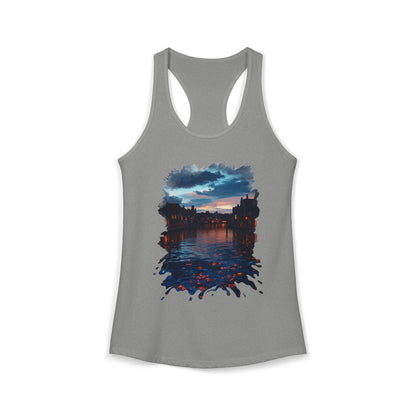 The Glowing Path Women's Ideal Racerback Tank