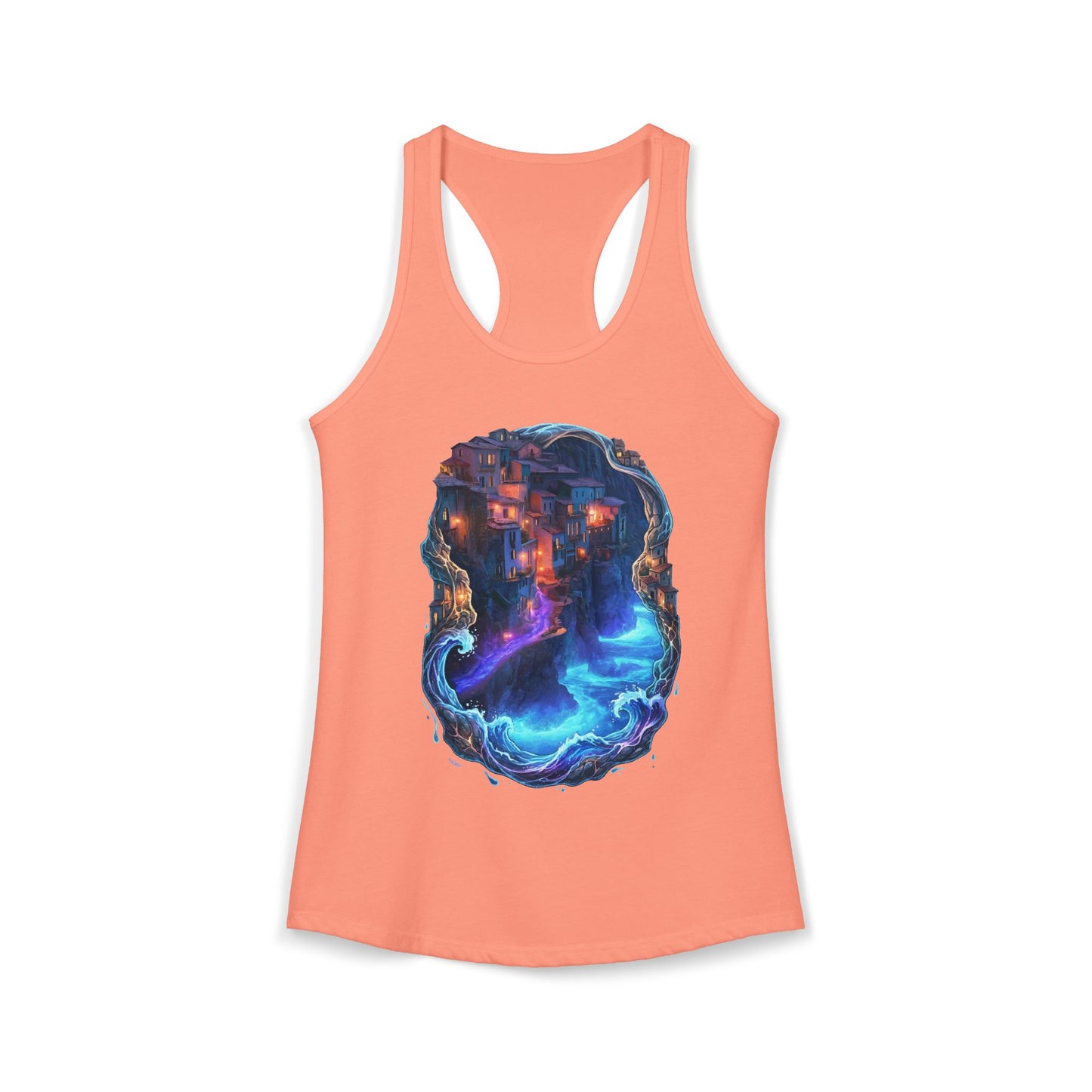 A Glowing Shore Women's Ideal Racerback Tank