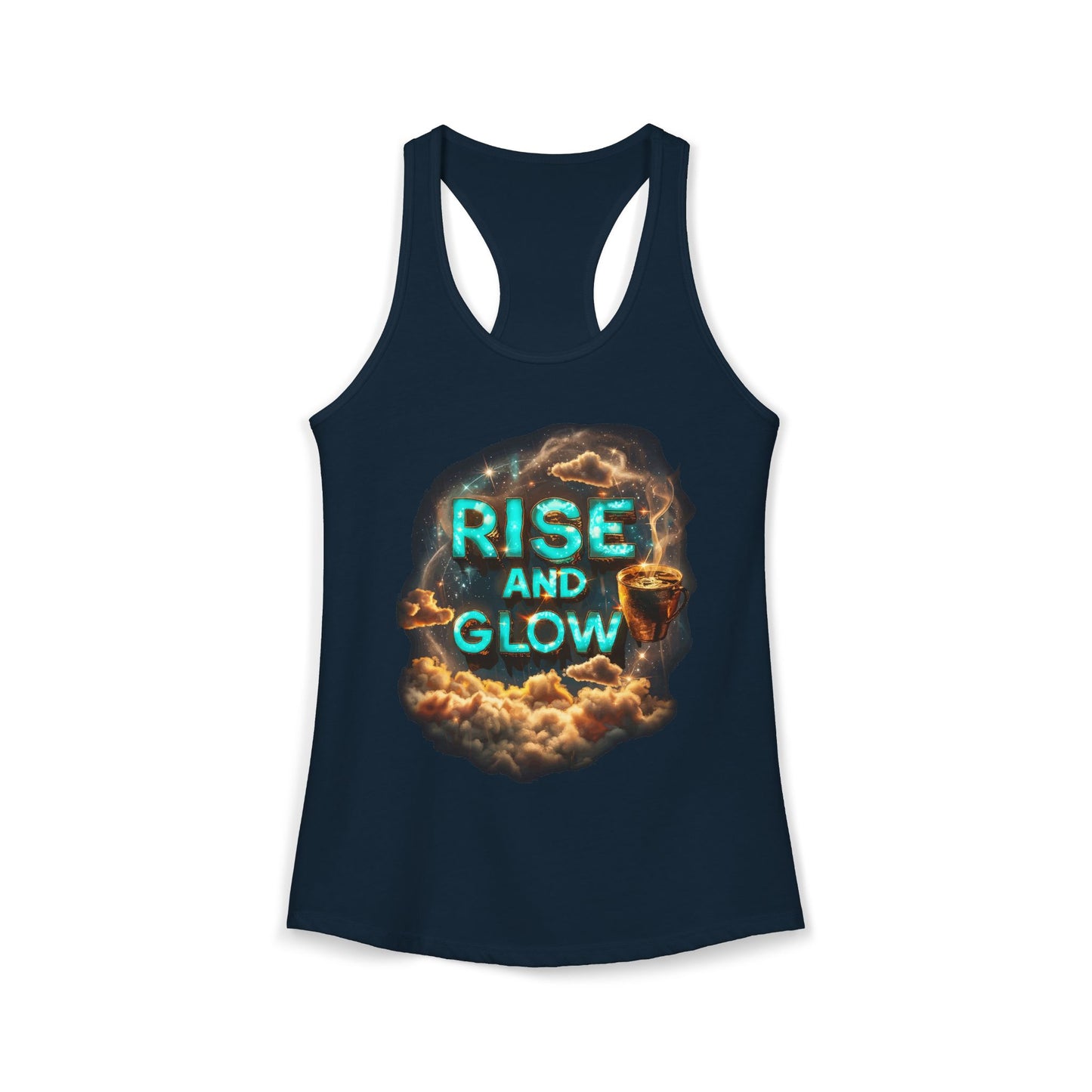 Rise And Glow Women's Ideal Racerback Tank