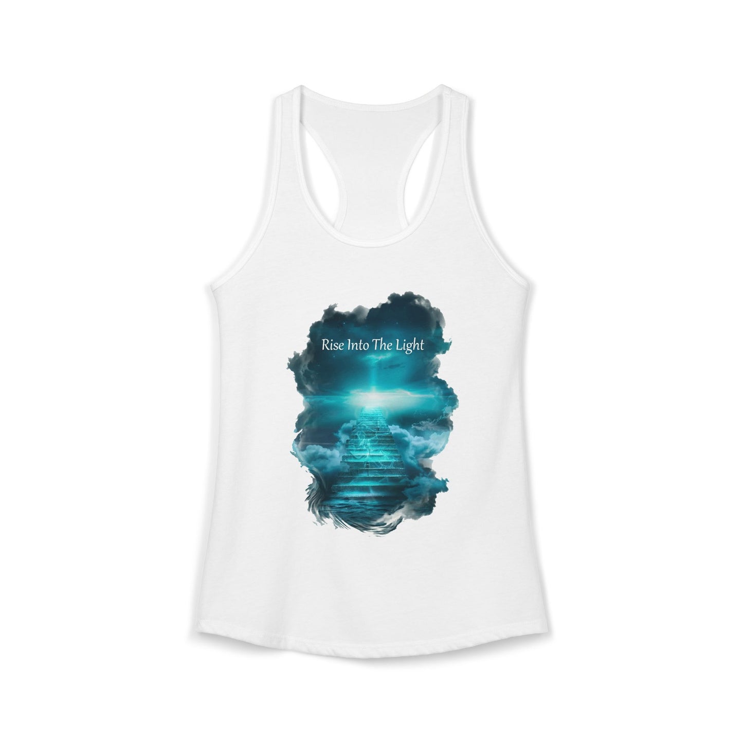 Rise Into The Light Women's Ideal Racerback Tank