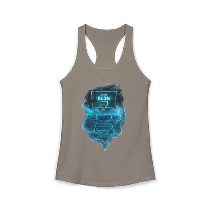 Enter The Glow Women's Ideal Racerback Tank