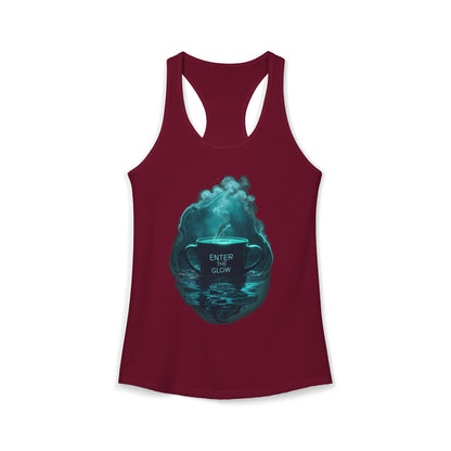 Enter The Glow Women's Ideal Racerback Tank