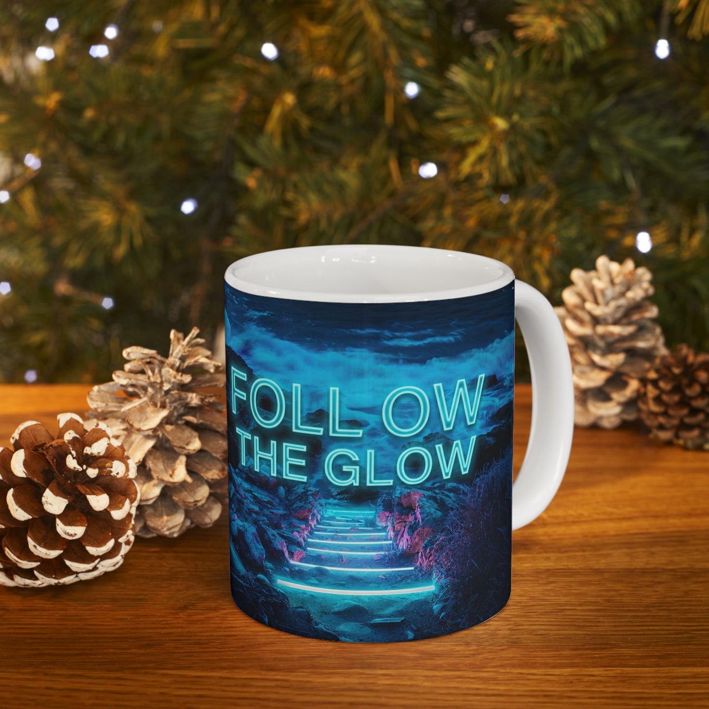 Follow The Glow Ceramic Mug (11oz/15oz)