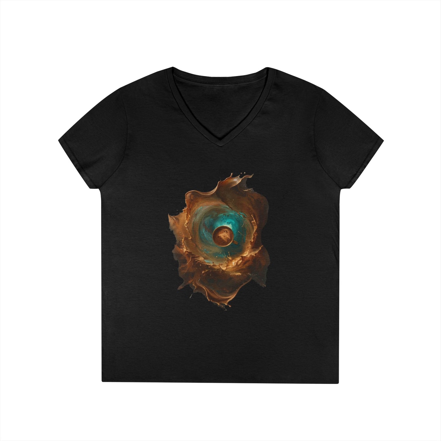 Rise And Glow Women's V-Neck Tee