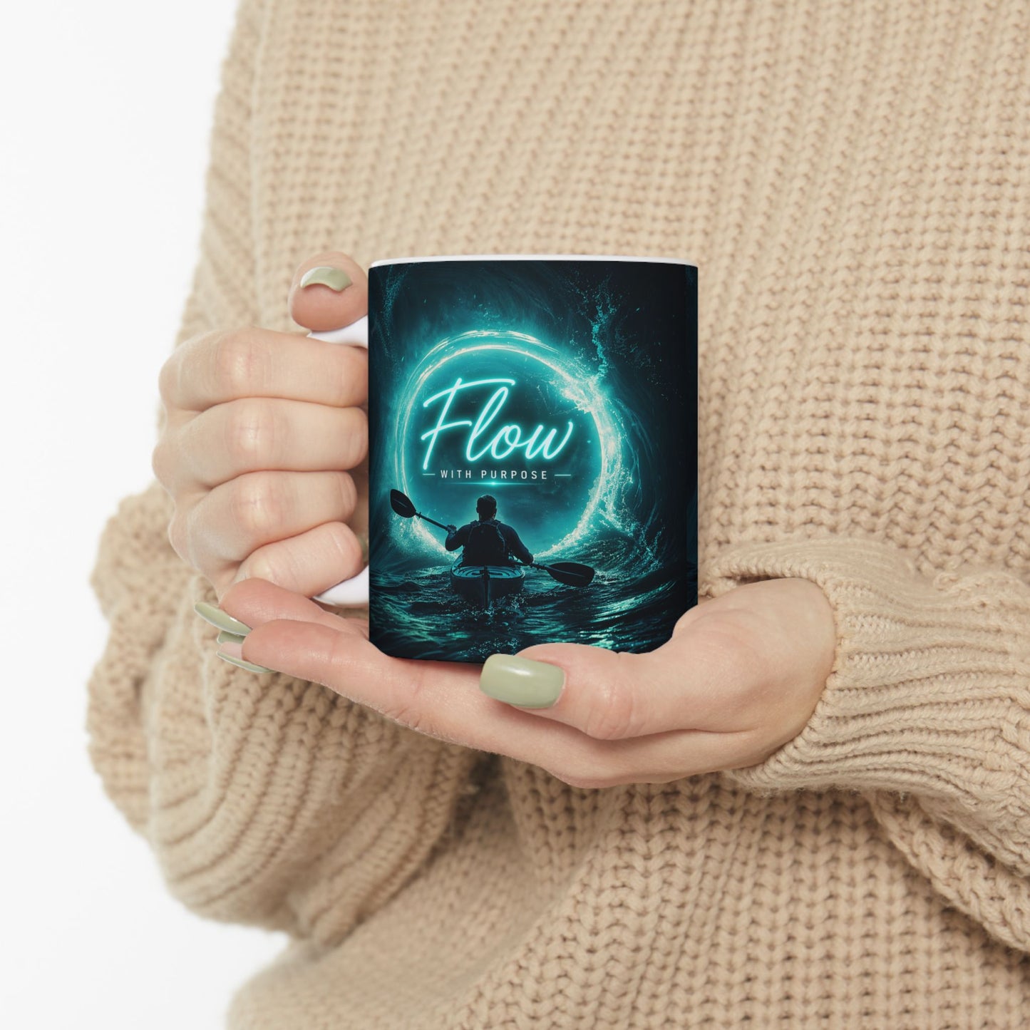 Flow Your Purpose Ceramic Mug (11oz/15oz)