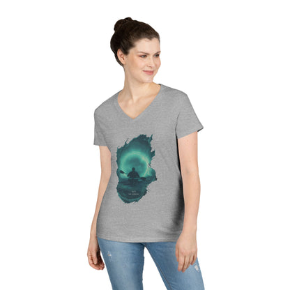 Into The Current Women's V-Neck Tee