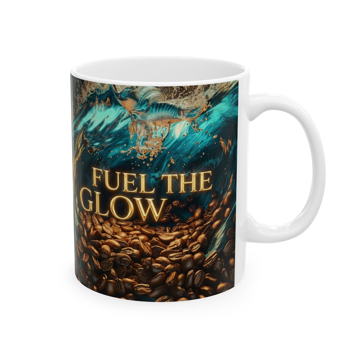 Fuel The Glow - 2 Ceramic Mug (11oz/15oz)