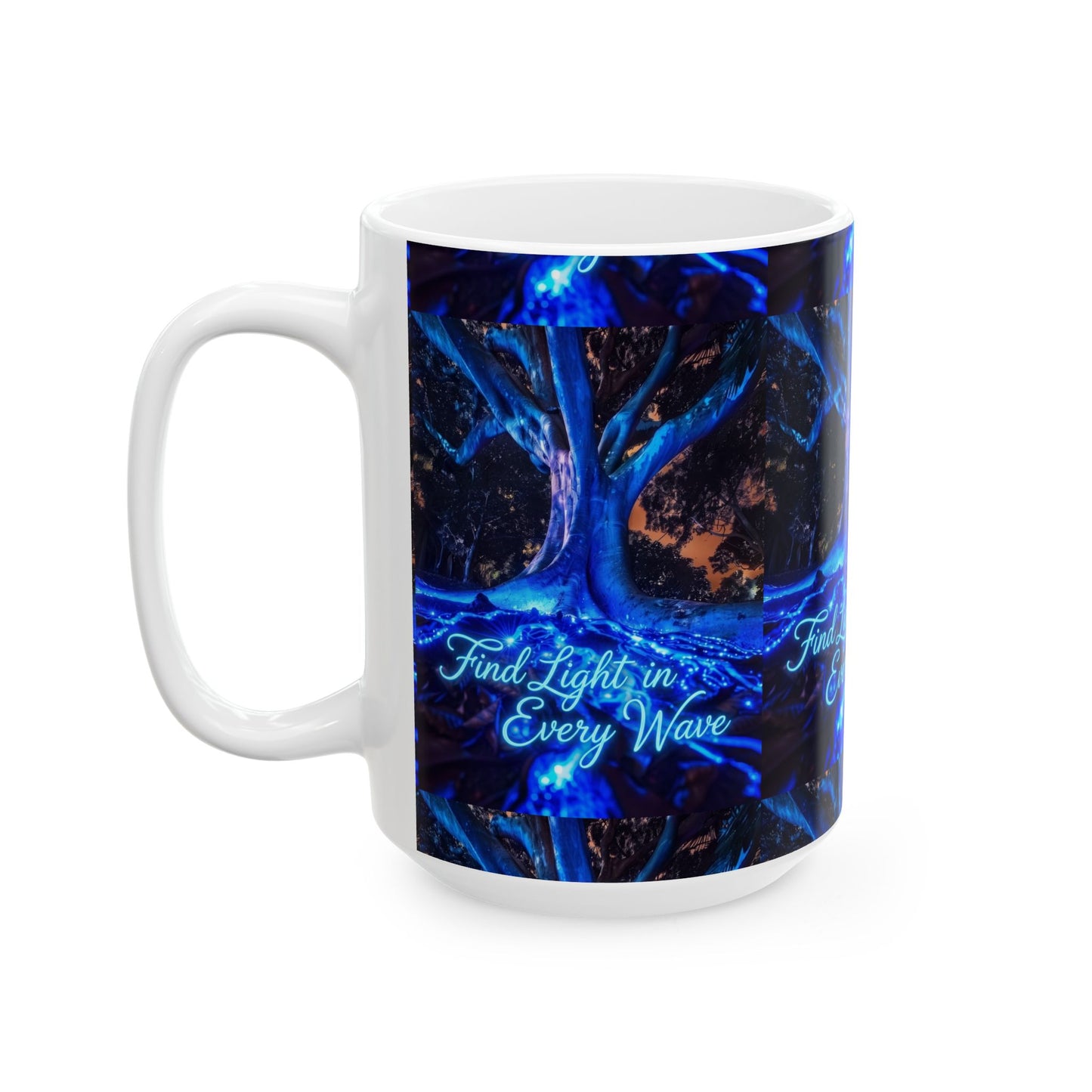 Find Light In Every Wave Ceramic Mug (11oz/15oz)