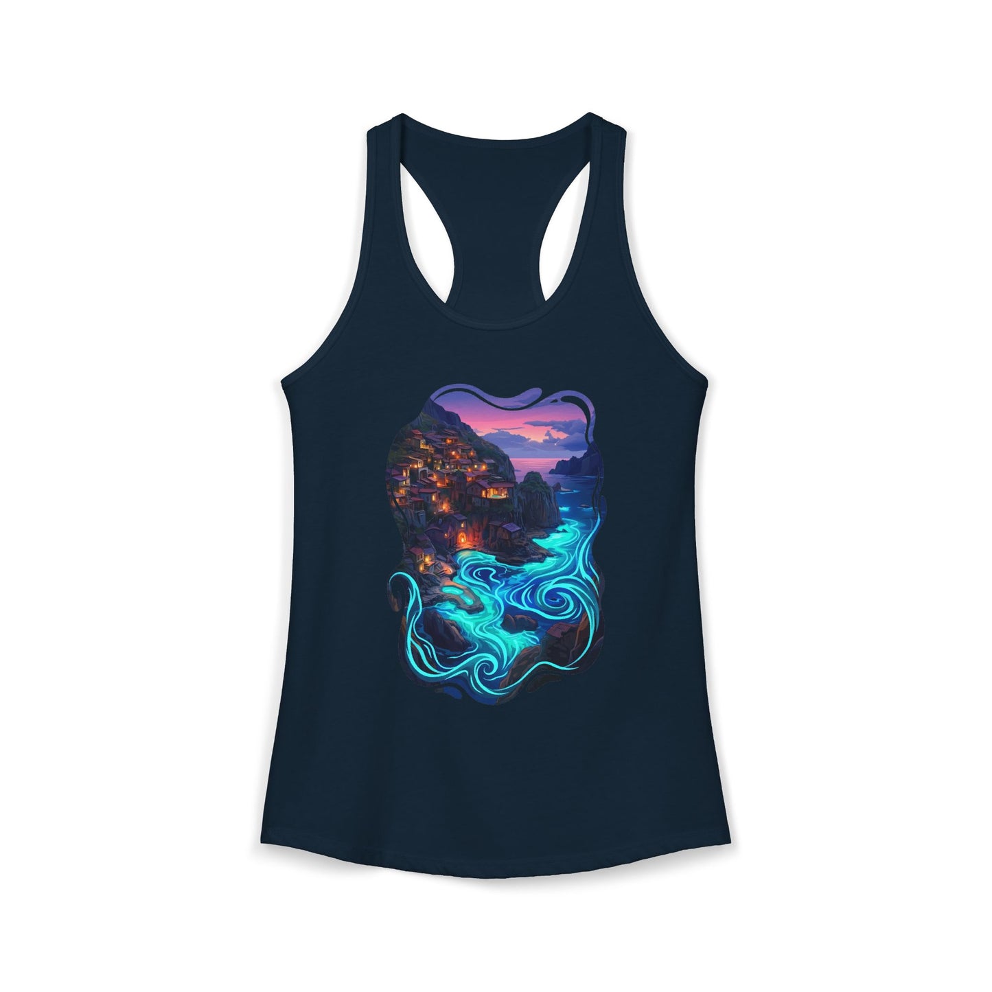 Light In The Sea Women's Ideal Racerback Tank