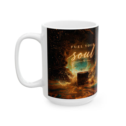 Fuel Your Soul Ceramic Mug (11oz/15oz)